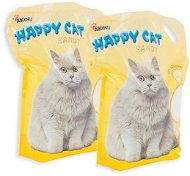 Akinu Happy Cat 2× 7,2 l Sandy (jemná 0,5 – 2 mm) - Podstielka pre mačky