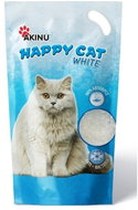 Akinu HAPPY CAT Silica gel white cat litter 3,6 l - Cat Litter