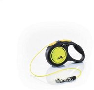 Flexi New Neon XS lanko 3 m/8 kg žluté - Vodítko