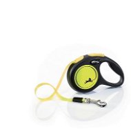 Flexi New Neon XS pásek 3 m/12 kg žluté - Vodítko
