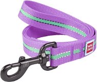 Waudog Nylon leash Glow purple 122 cm / 1.5 cm - Lead