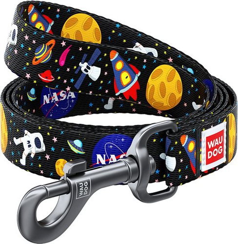 Waudog Nylon Leash NASA 122cm/2.5cm - Leash - Main image