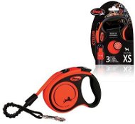 Póráz Flexi Xtreme XS pásek 3 m/15 kg oranžové - Vodítko