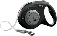Flexi Select M belt 7 m/25 kg black-grey - Leash
