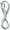 Rope Leash Glacier Green 180 cm 8 mm