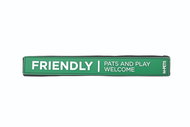 M-Pets CAUTION! Neoprene Leash Cover - Friendly - Leash