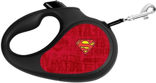 Waudog Retractable Leash DC Superman 12kg/3m/XS - Leash - Main image