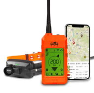 Dogtrace Vyhledávací zařízení pro psy se zvukovým lokátorem DOG GPS X30B Short - Elektrický obojek