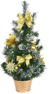 DOMMIO Christmas tree decorated - snow gold, 50 cm - Christmas Tree