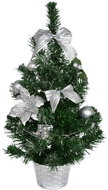 DOMMIO Christmas tree decorated - silver, 50 cm - Christmas Tree