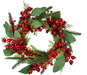 Wreath DOMMIO Christmas wreath - with elderberries, 30 cm - Věnec
