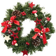DOMMIO Christmas wreath - with toadstools, 30 cm - Wreath