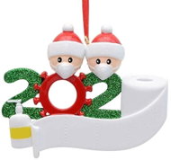 DECOLED Ozdoba "2 koronáčci", 8,3 ×7 cm - Christmas Ornaments