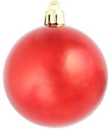 DECOLED Plastová koule, prům. 20 cm, červená, matná - Christmas Ornaments