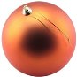 DECOLED Plastová koule, prům. 20 cm, měděná, matná - Vánoční ozdoby