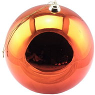 DECOLED Christmas decorations - plastic ball, copper glossy, diameter 20 cm - Christmas Ornaments