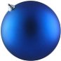 DECOLED Plastová koule, prům. 20 cm, modrá matná - Vánoční ozdoby