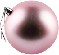 DECOLED Christmas decorations - plastic ball, soft pink matt, diameter 20 cm - Christmas Ornaments
