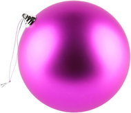 DECOLED Christmas decorations - plastic ball, pink matt, diameter 20 cm - Christmas Ornaments