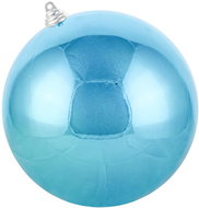 DECOLED Christmas ornaments - plastic ball, turquoise glossy, diameter 20 cm - Christmas Ornaments