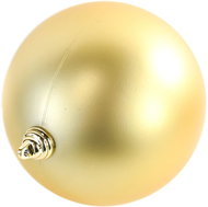 DECOLED Christmas ornaments - plastic ball, matt gold, diameter 10 cm - Christmas Ornaments