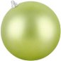 DECOLED Plastová koule, prům. 20 cm, zelená, matná - Vánoční ozdoby