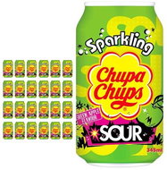 Chupa Chups Sour Apple 345 ml, 24 pcs - Lemonade