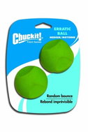 Chuckit! Balls Erratic Medium 6,5 cm - 2 per card - Dog Toy