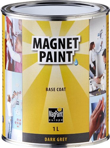 Magnetic paint Magpaint - magnetic wall paint