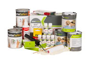 Smart wall - white magnetic labelable paint 6m2 - Marker Set