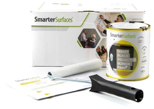 SMART WALL black, 4.5 m2 - Projector Screen Paint - Main image