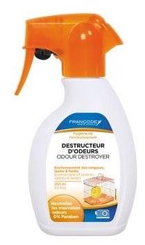 Francodex Sante Animale Rodent Odour Remover 250ml - Removal of Odours and Bacteria - Main image