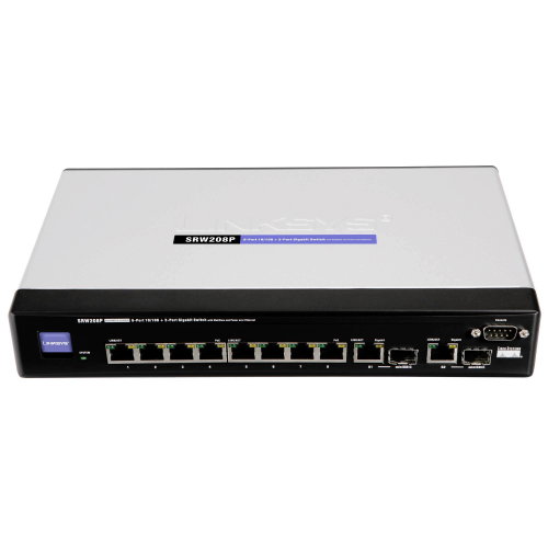 CISCO SRW208P-EU - Switch - Main image