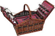 Cilio Picnic Bbasket Dark Brown COMO - Picnic Basket