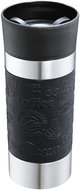 Cilio Thermo mug 360 ml black VIAGGIO - Thermal Mug