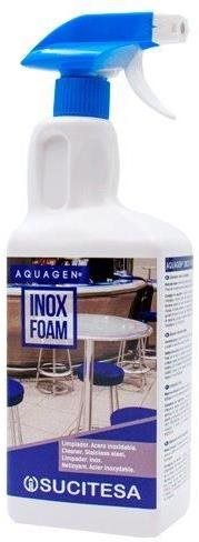 SUCITESA Aquagen Inox Foam Stainless Steel Polisher and Cleaner 1 l - Stainless Steel Cleaner - Main image
