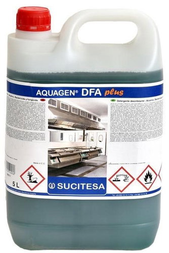 SUCITESA Aquagen DFA disinfection and cleaner 5 l - Disinfectant - Main image