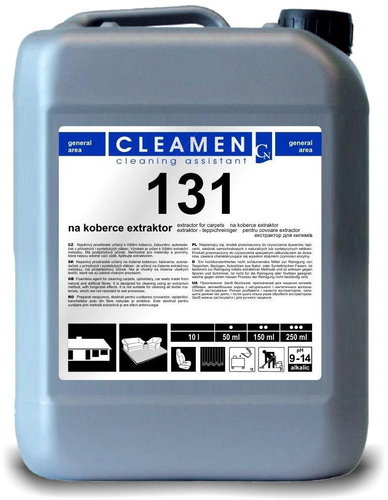 CLEAMEN 131 Carpet Cleaner for Extractor 5l - Carpet shampoo - Main image