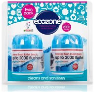 ECOZONE Toilet Freshener and Cleaner 2 × 95g - Eco-Friendly Cleaner