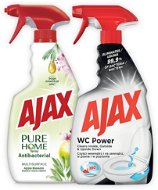 AJAX Sprej Duopack (WC + Pure) 500 ml + 500 ml - WC gél