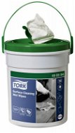 TORK Cleaning Wipes Moistened for Surfaces, in a Bucket, W15 - Dish Cloth