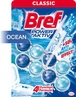 BREF Power Aktiv Ocean tuhý 2× 50 g - WC blok