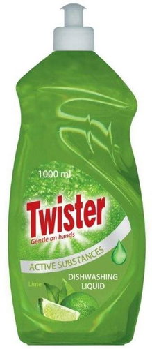TWISTER Dish Detergent Lime 1000ml - Dish Soap - Main image