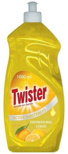 TWISTER Dish Detergent Lemon 1000 ml - Dish Soap - Main image