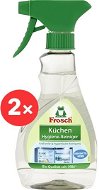 FROSCH Higiénikus tisztítószer hűtőszekrényekhez és egyéb konyhai felületekhez 2 × 300 ml - Környezetbarát tisztítószer