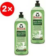 FROSCH EKO Aloe vera dishes 2 × 750 ml - Eco-Friendly Dish Detergent