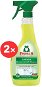 FROSCH EKO Cleaner for Bathrooms and Showers Lemon 2 × 500ml - Eco-Friendly Cleaner