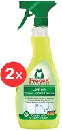 FROSCH EKO Cleaner for Bathrooms and Showers Lemon 2 × 500ml - Eco-Friendly Cleaner
