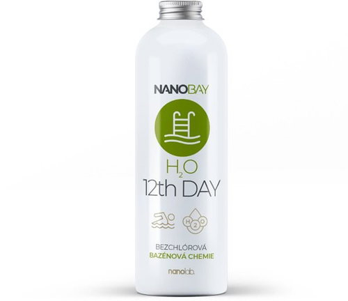 NANOBAY 12th day Pool chemistry for water treatment - chlorine-free 1 l - Pool Chemicals - Main image