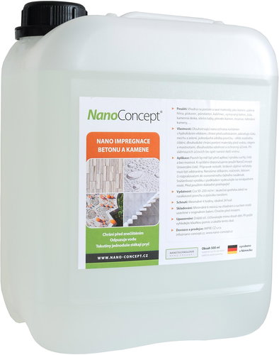 NanoConcept Nano impregnation for concrete and stone 5 l - Construction Impregnation - Main image